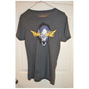 "Primal Rage" Short Sleeve T-Shirt Unisex Child Youth Size L Overwatch Lootcrate